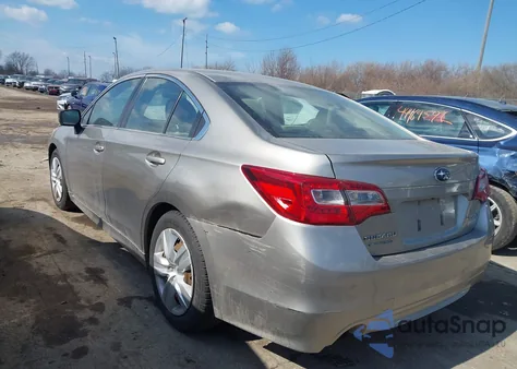 2017 Subaru Legacy 2.5I из США, поврежденный, VIN 4S3BNAA6XH3030913